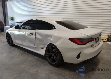 2021 BMW 430I xDrive z USA, uszkodzony, nr VIN WBA73AP08MCF66896